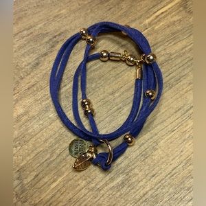 Kinsley Armelle -Wrap Collection-Denim Bracelet